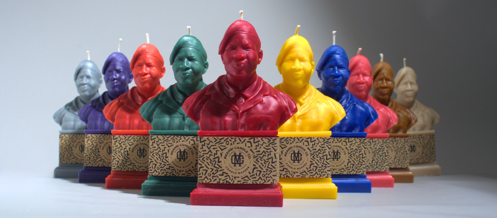 Sculptural Wax Candles