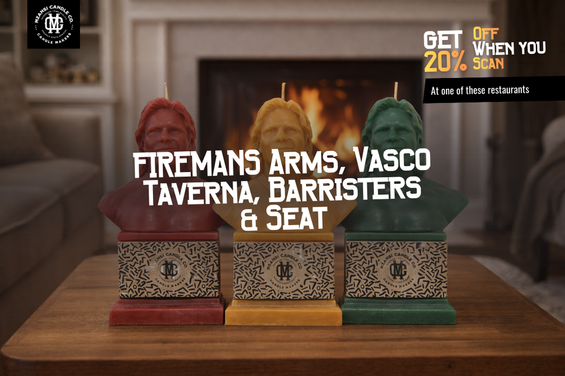 From the Stadium to Your Home – 20% Off Mzansi Candles