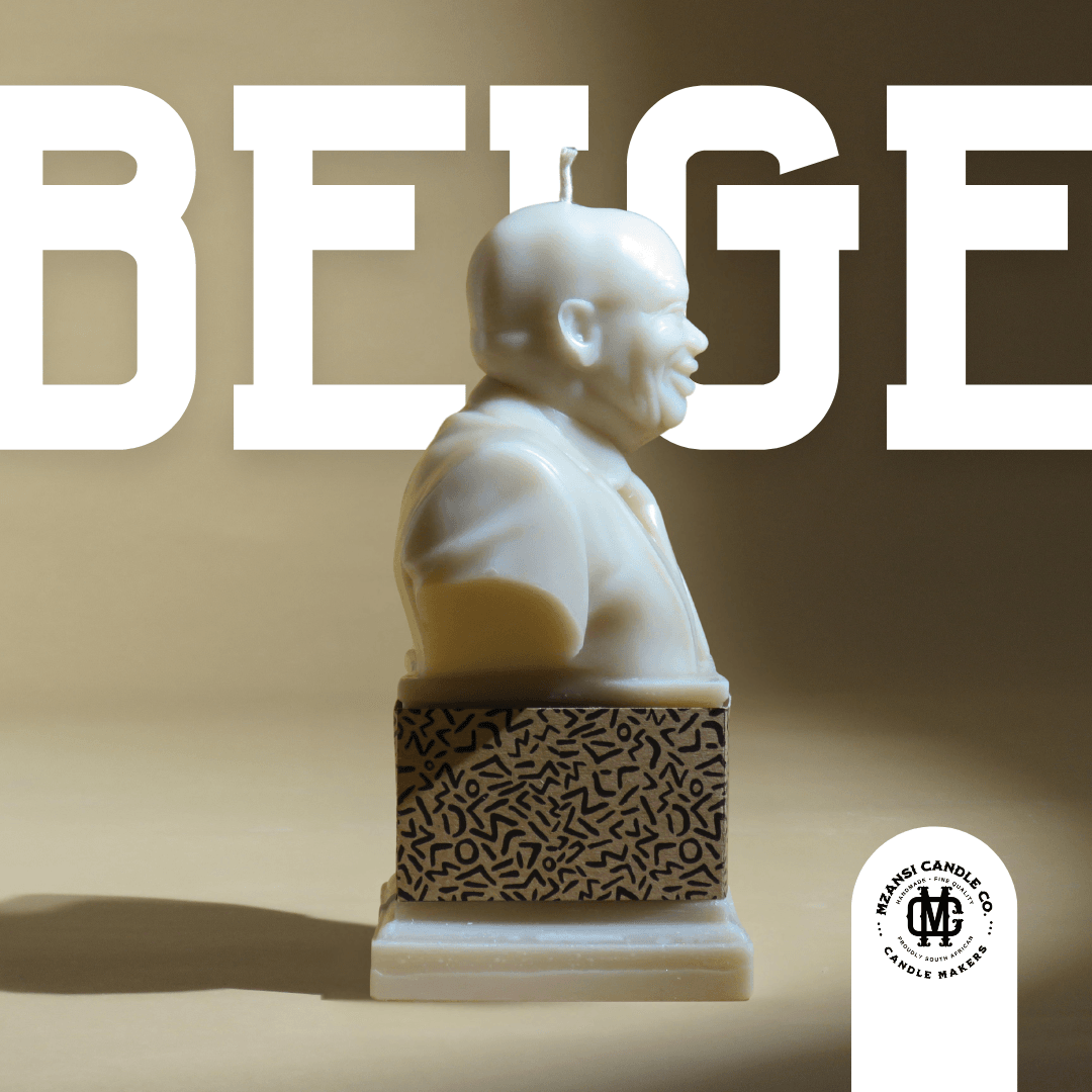 JZ uBaba - Beige - Mzansi Candle Co.