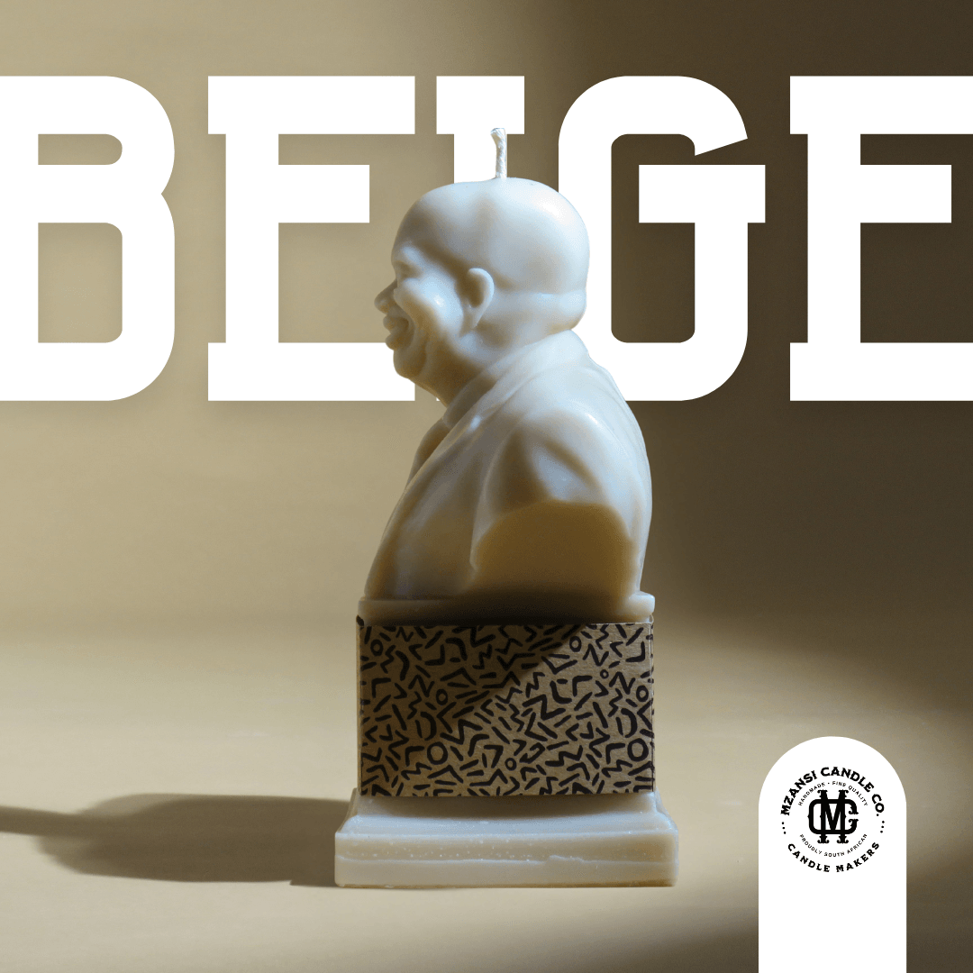JZ uBaba - Beige - Mzansi Candle Co.