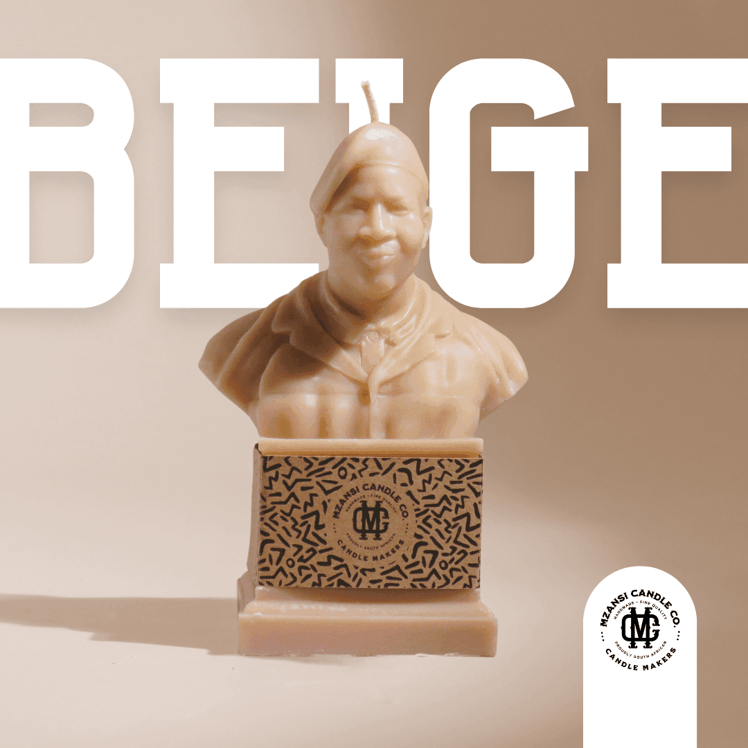 Chief – Beige - Mzansi Candle Co.