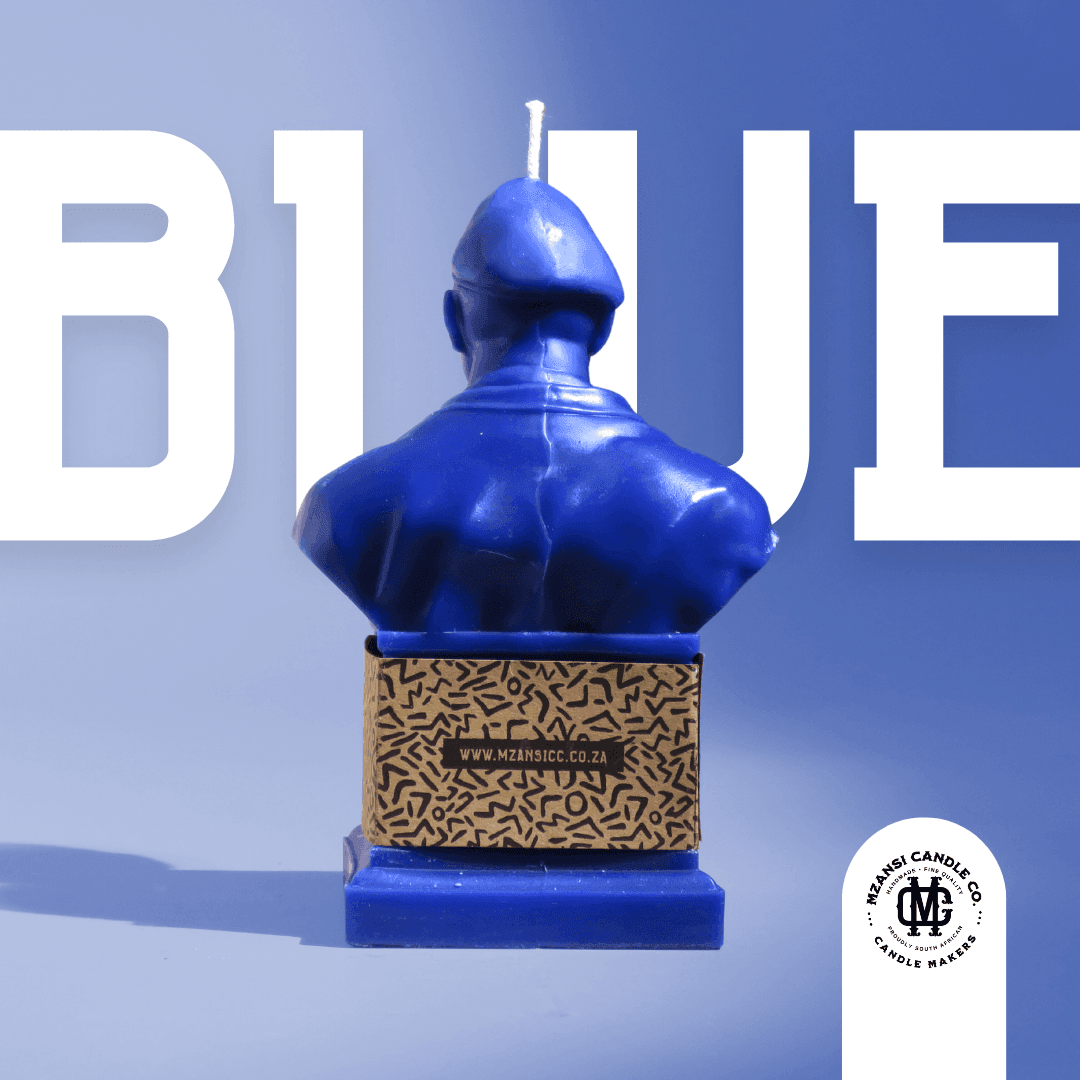 Chief – Blue - Mzansi Candle Co.