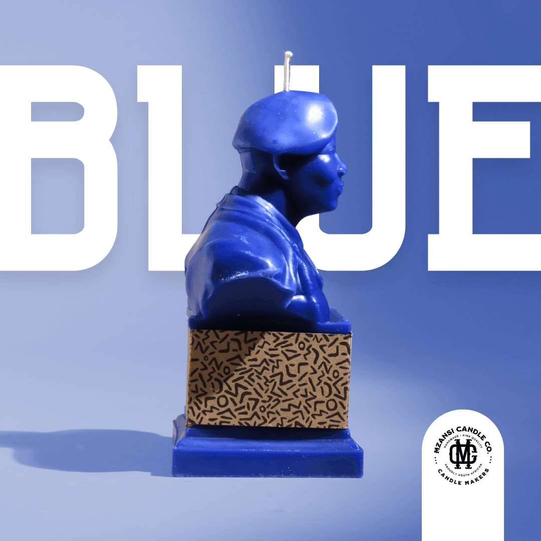 Chief – Blue - Mzansi Candle Co.