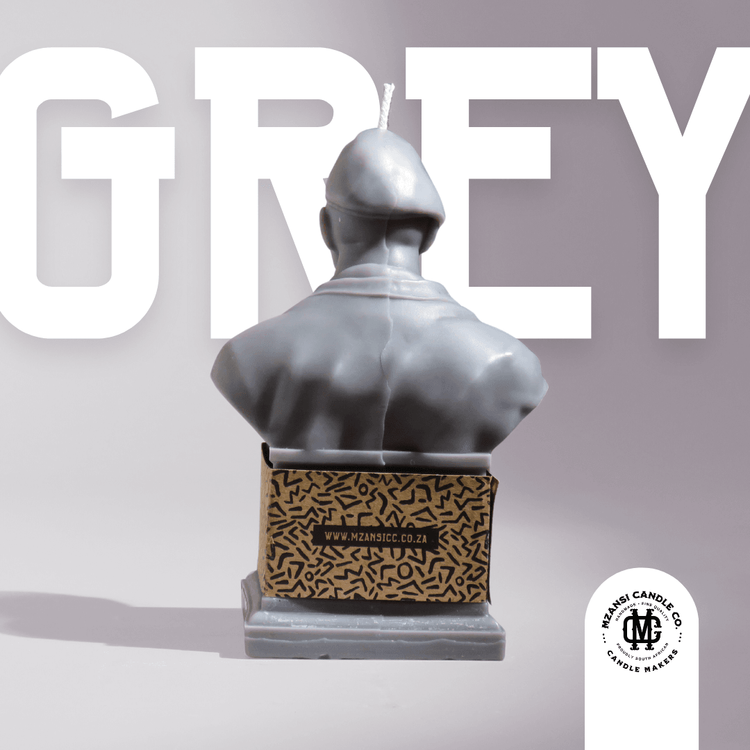 Chief – Grey - Mzansi Candle Co.