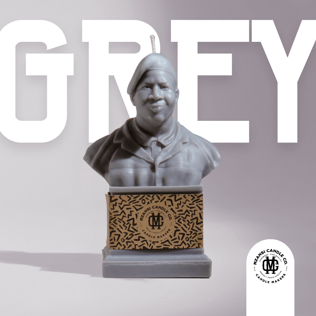 Chief – Grey - Mzansi Candle Co.
