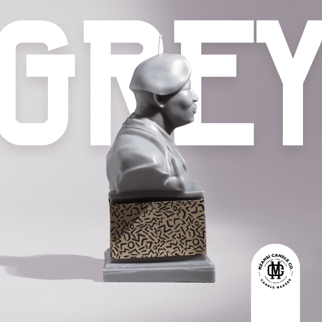 Chief – Grey - Mzansi Candle Co.