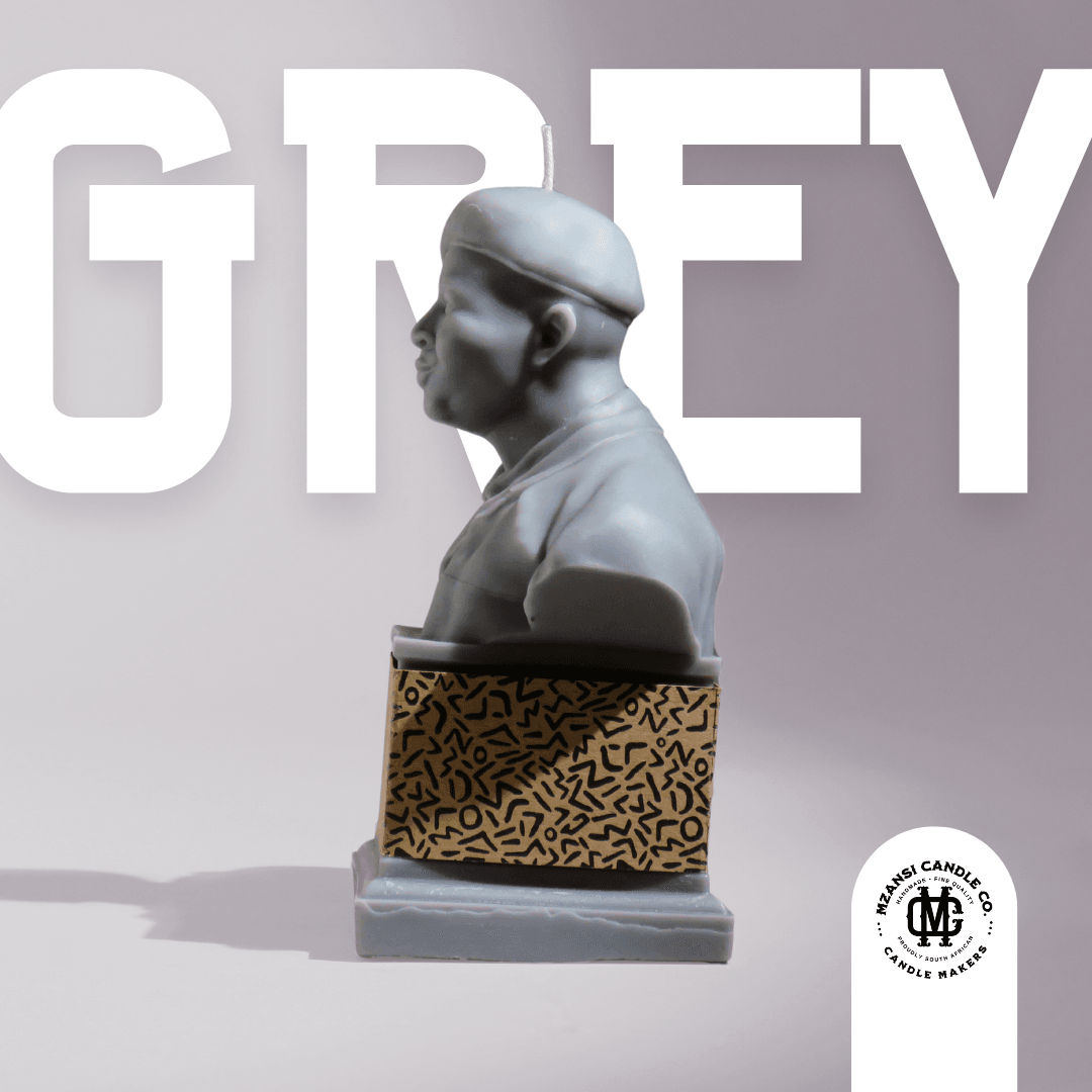 Chief – Grey - Mzansi Candle Co.