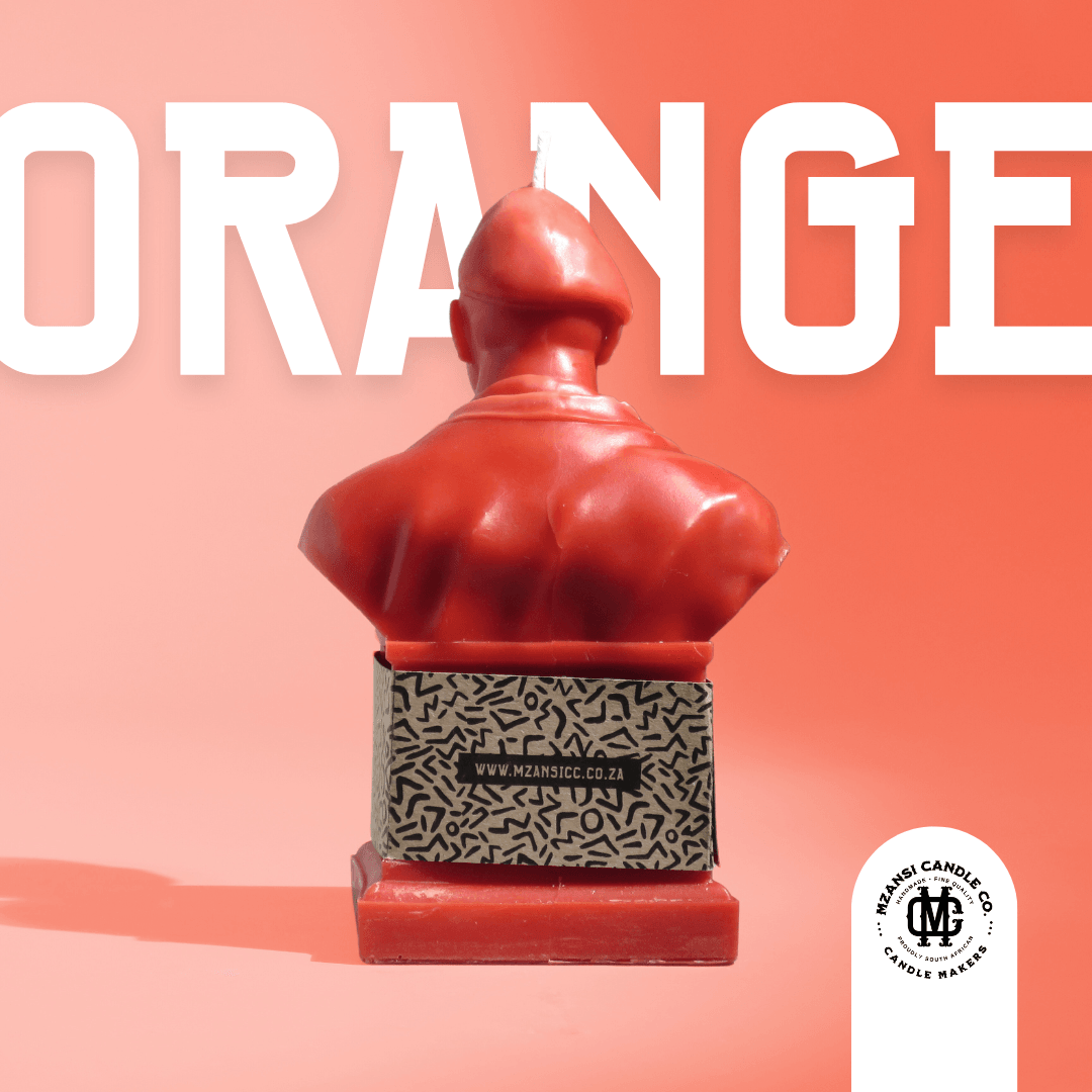 Chief – Orange - Mzansi Candle Co.