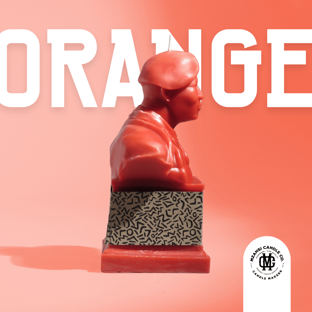 Chief – Orange - Mzansi Candle Co.