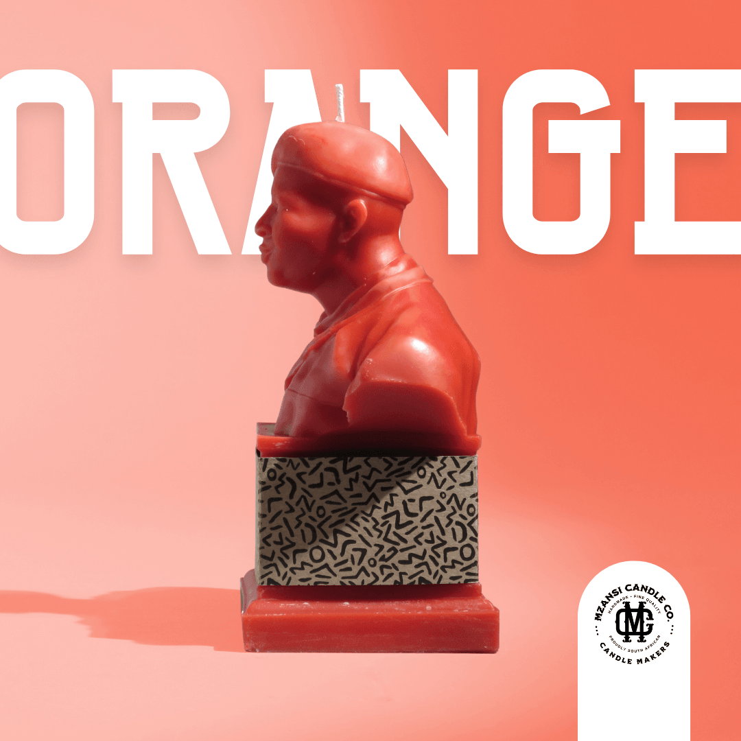 Chief – Orange - Mzansi Candle Co.