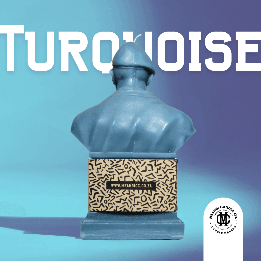 Chief - Turquoise - Mzansi Candle Co.
