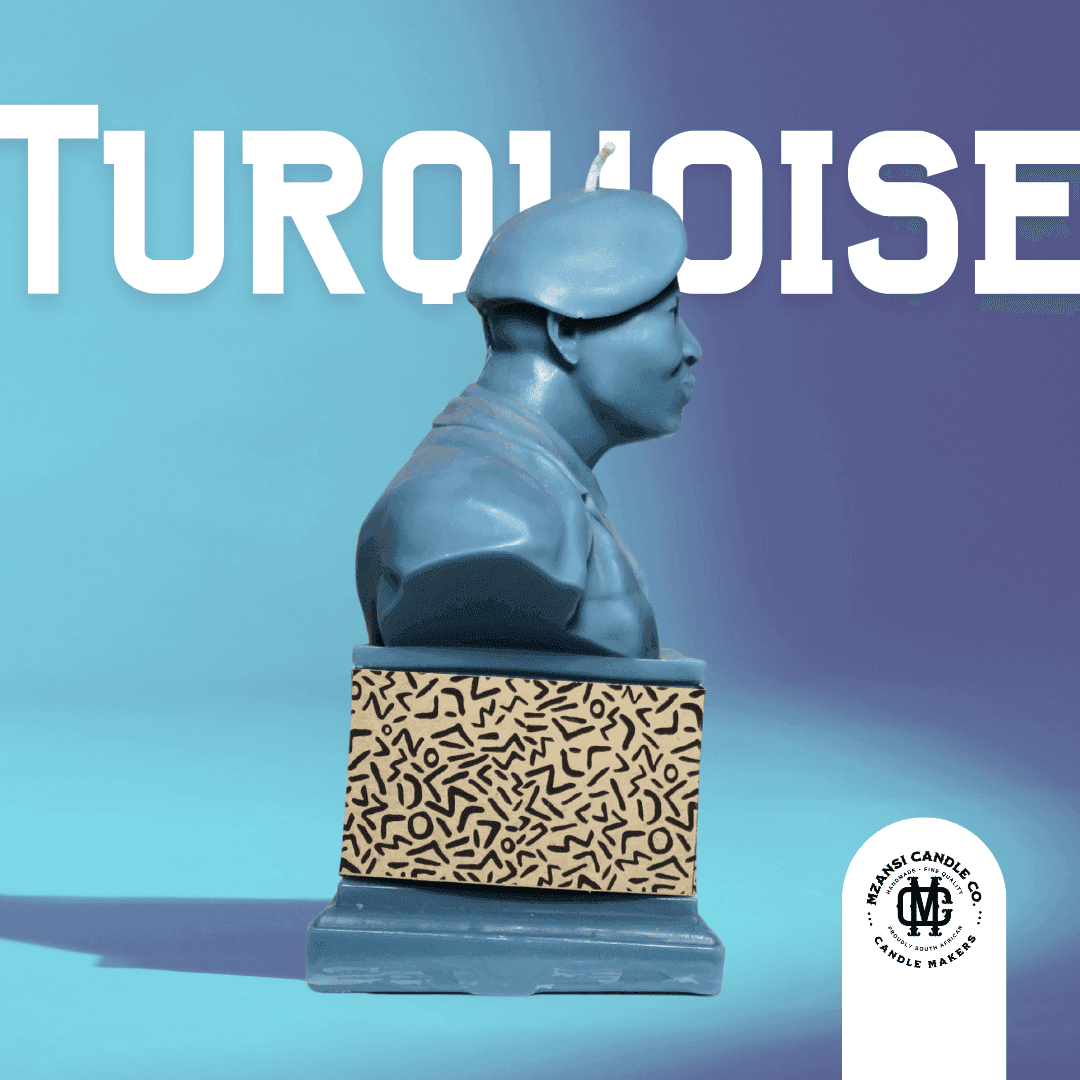 Chief - Turquoise - Mzansi Candle Co.