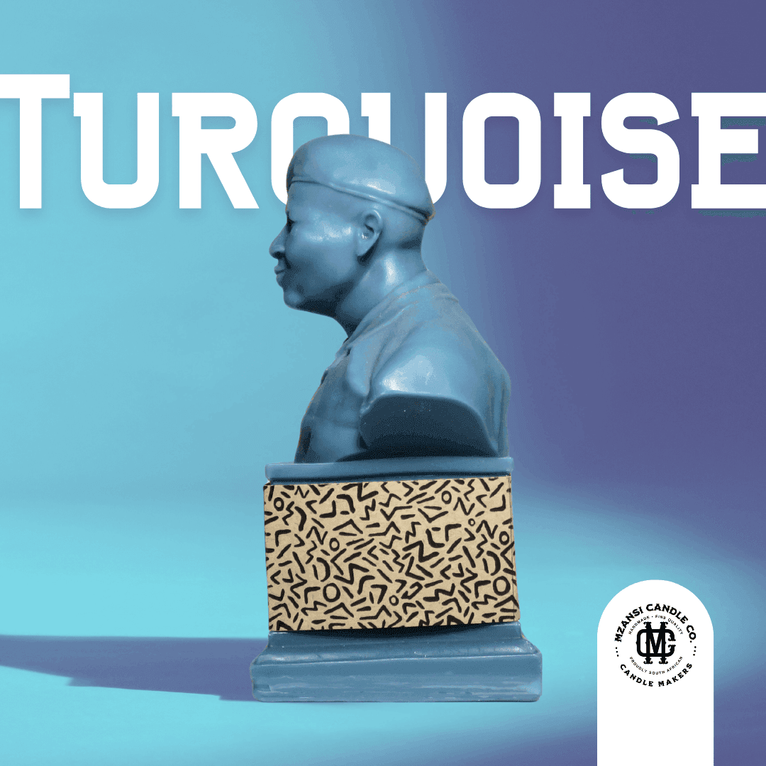 Chief - Turquoise - Mzansi Candle Co.
