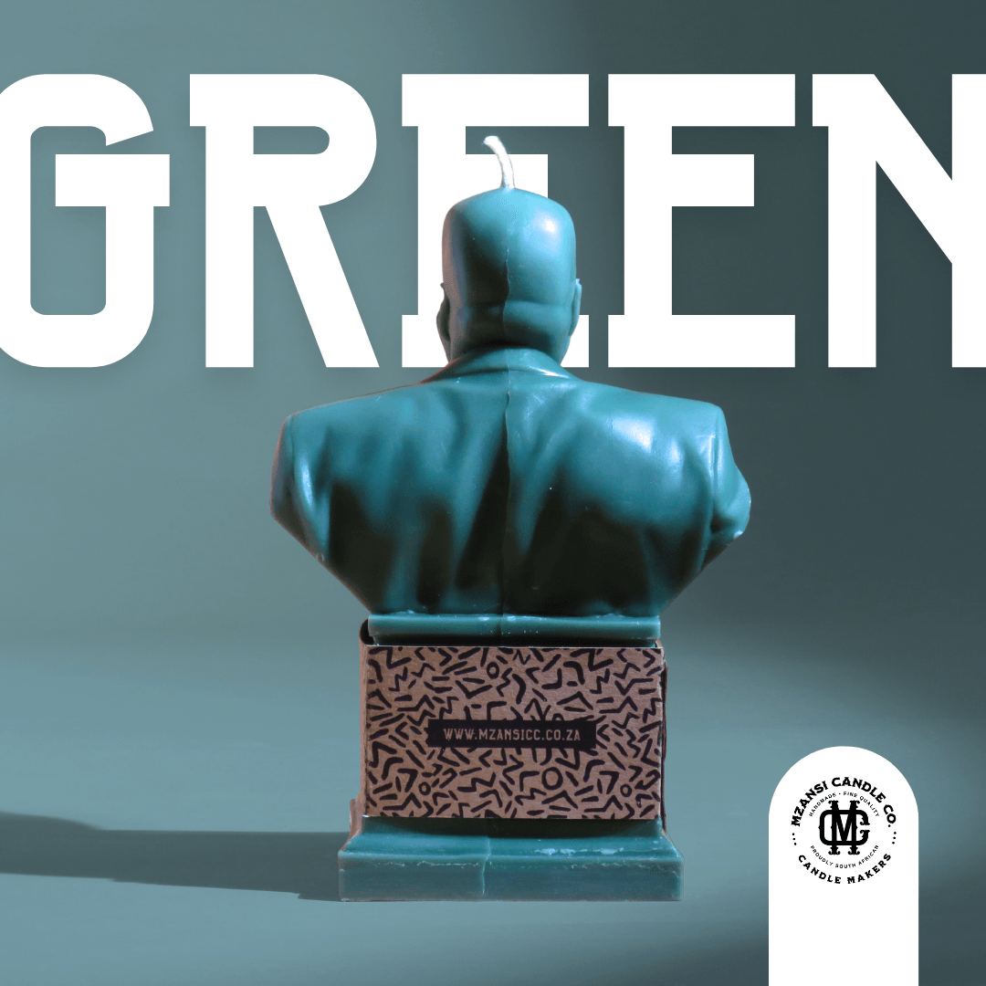 JZ uBaba - Green - Mzansi Candle Co.