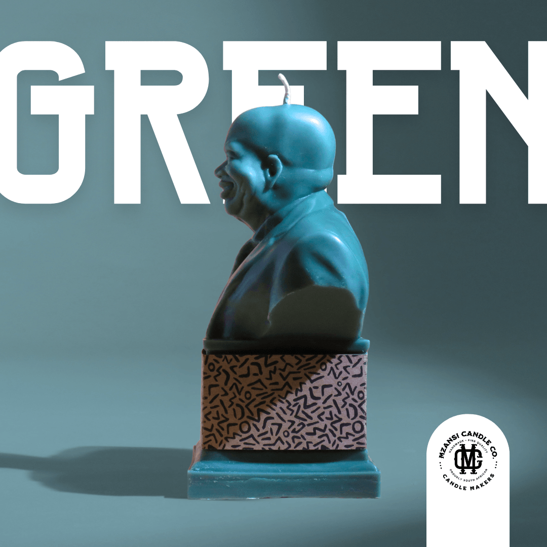 JZ uBaba - Green - Mzansi Candle Co.