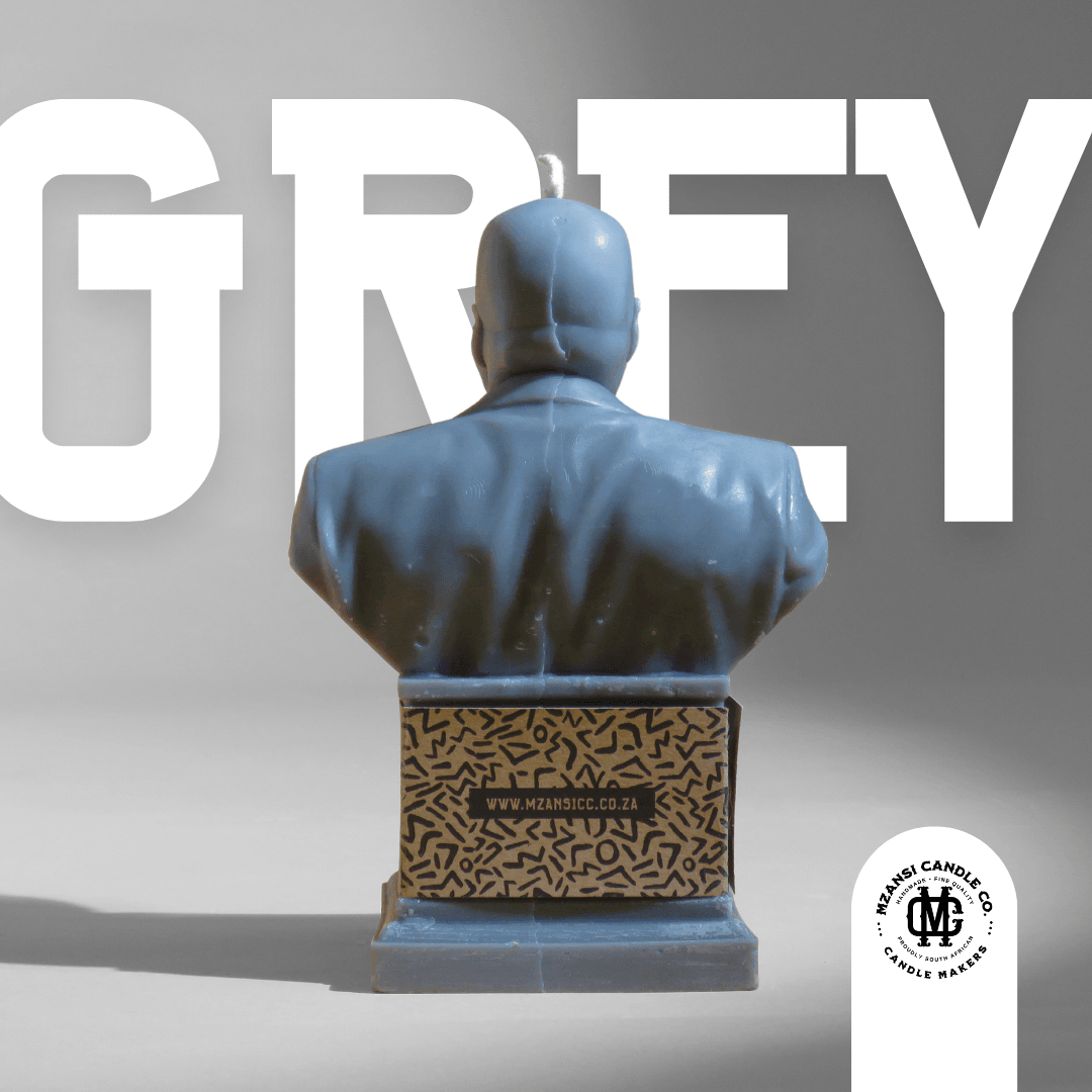 JZ uBaba - Grey - Mzansi Candle Co.