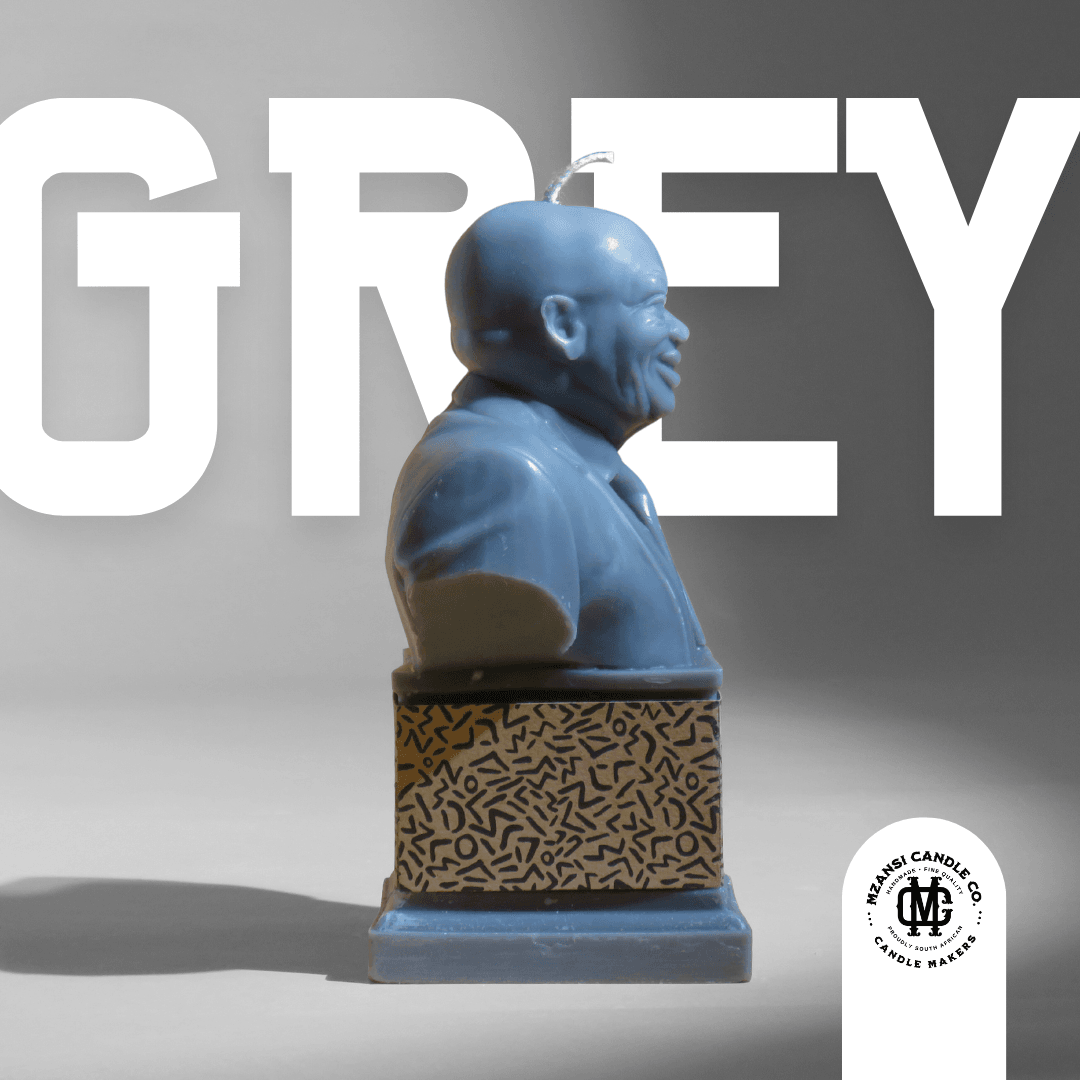 JZ uBaba - Grey - Mzansi Candle Co.