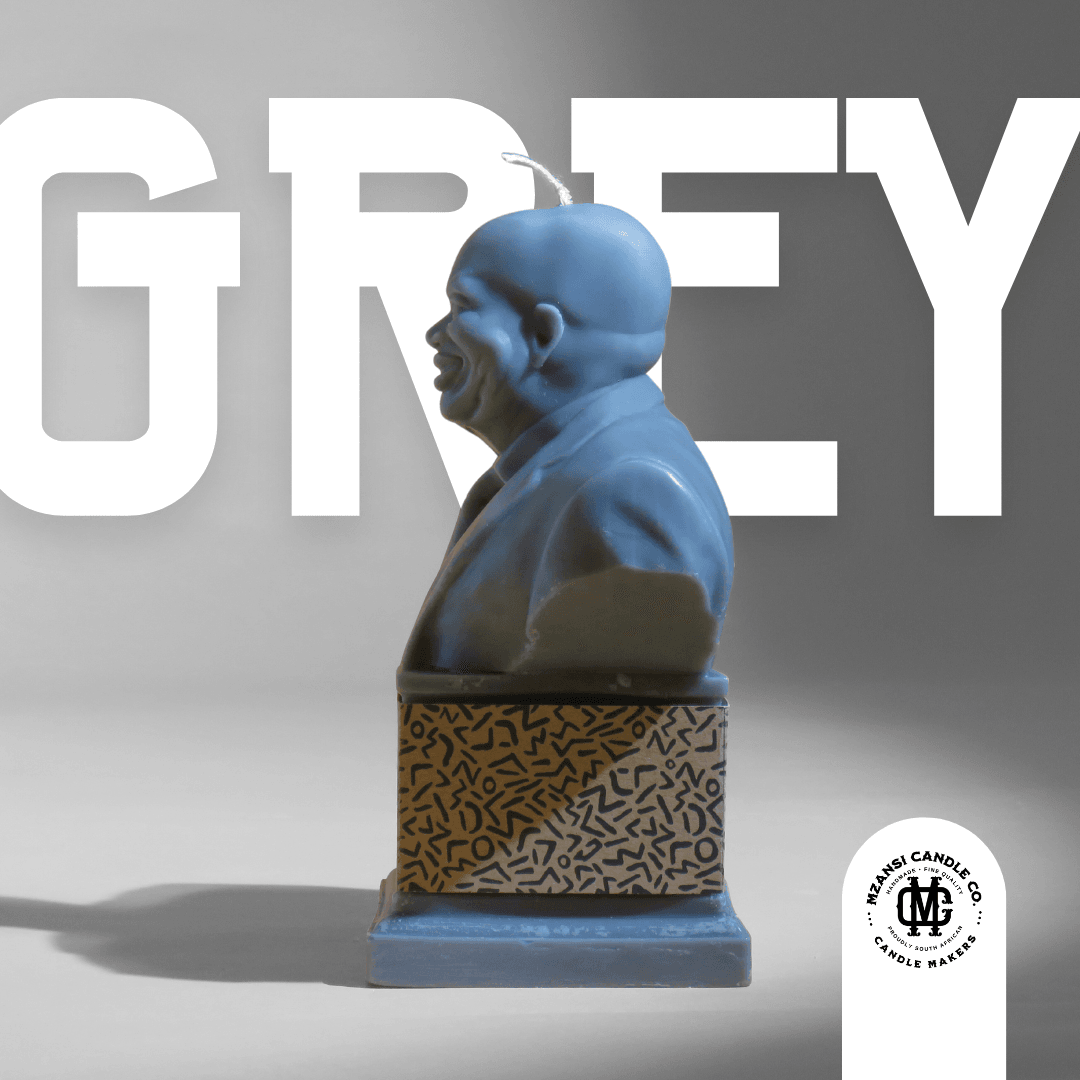 JZ uBaba - Grey - Mzansi Candle Co.