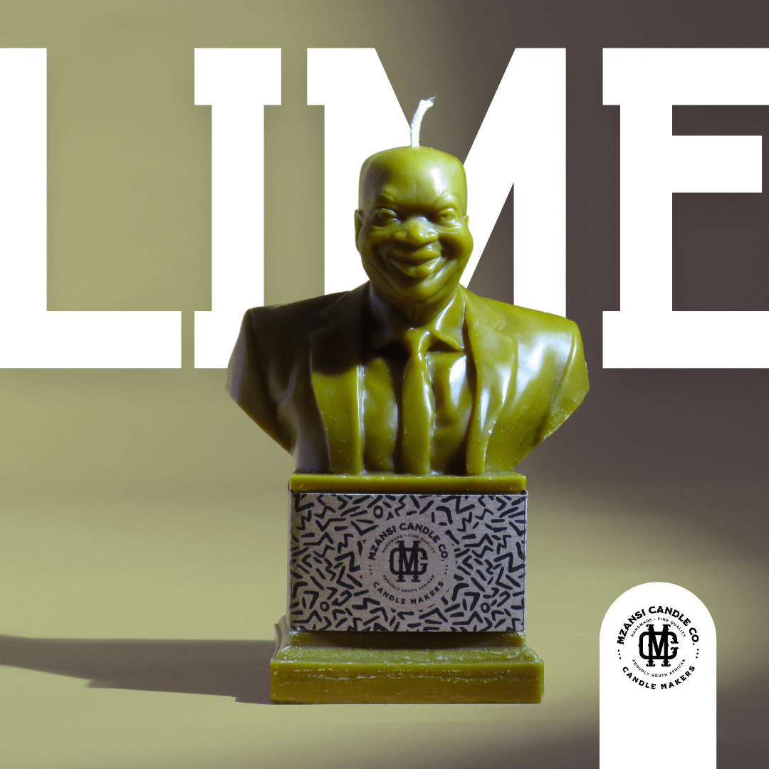 JZ uBaba – Lime - Mzansi Candle Co.