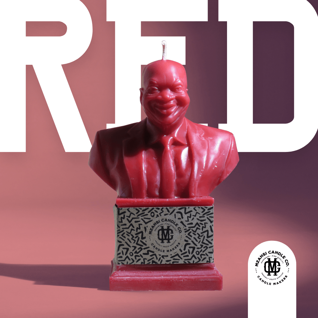 JZ uBaba – Red - Mzansi Candle Co.