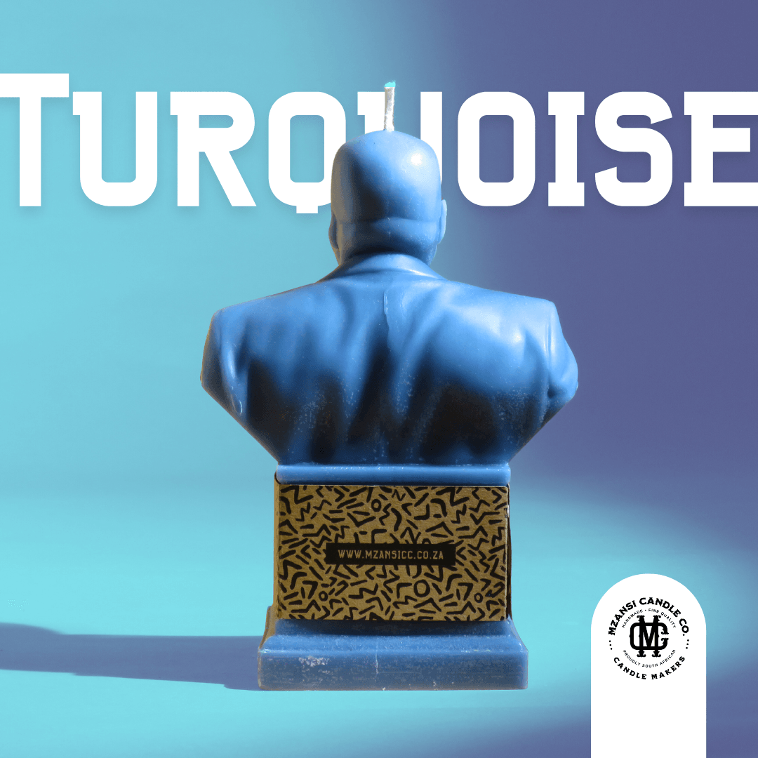 JZ uBaba – Turquoise - Mzansi Candle Co.