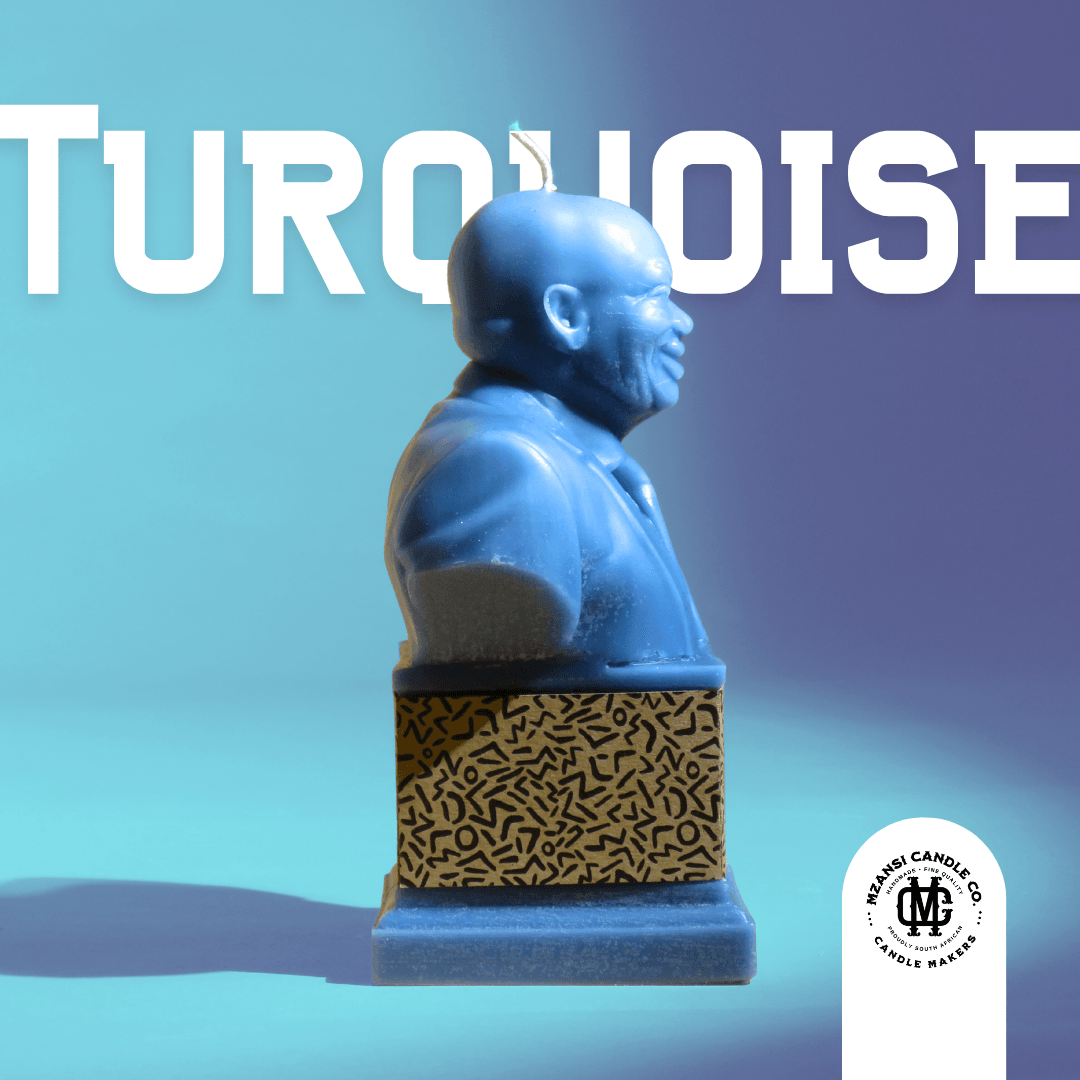 JZ uBaba – Turquoise - Mzansi Candle Co.