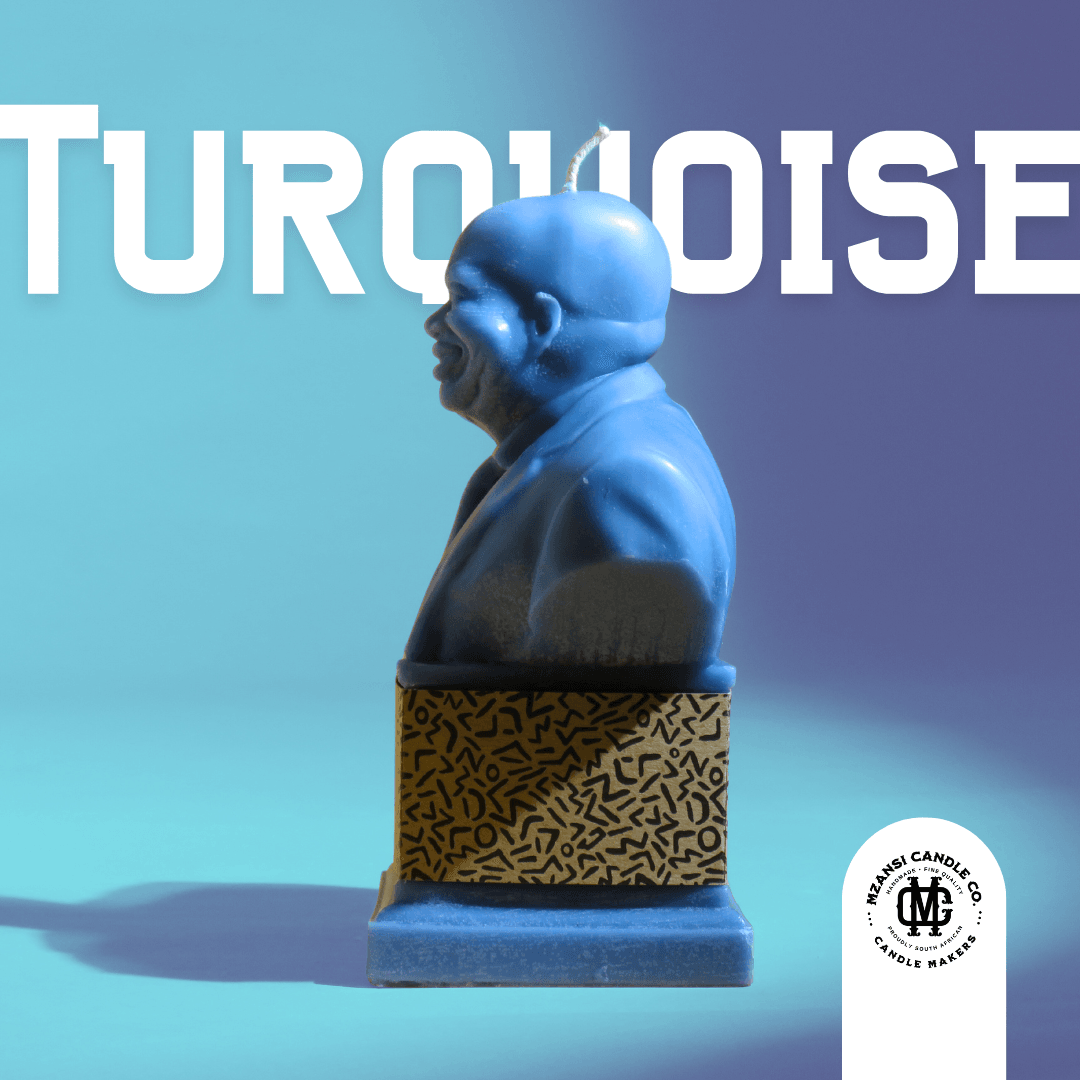 JZ uBaba – Turquoise - Mzansi Candle Co.