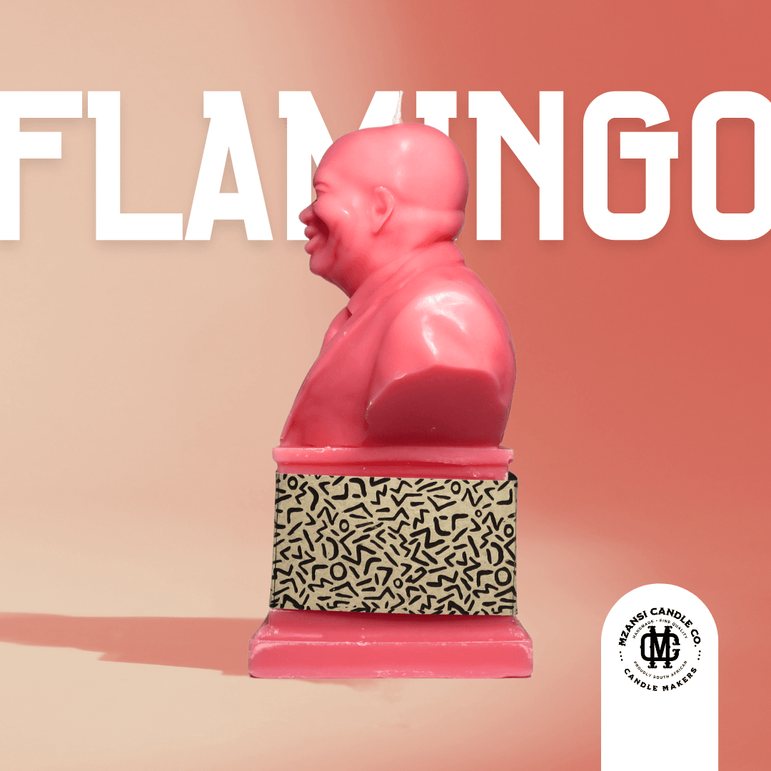 Ubaba - Flamingo - Mzansi Candle Co.